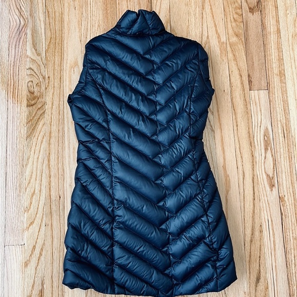 Patagonia long Women's Dark Blue Jacket women’s size Xs - Picture 12 of 12